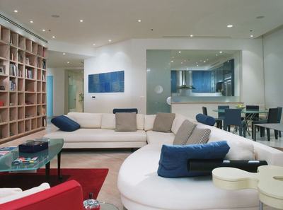 居住建筑室内装饰设计之起居室设计 建筑装饰工程的艺术与科学